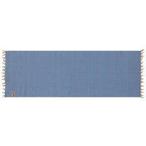 Covor de yoga  - 100% bumbac - albastru deschis