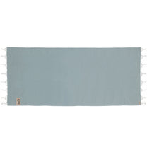 Covor de yoga (ușor) - 100% bumbac - albastru deschis
