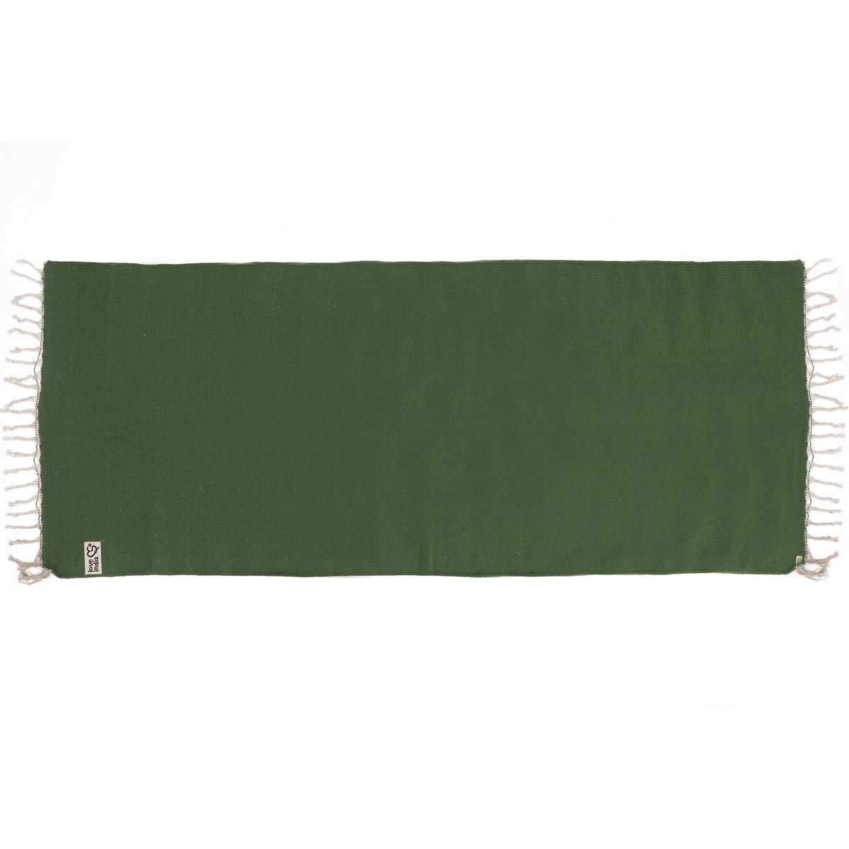 Covor de yoga - 100% bumbac - verde
