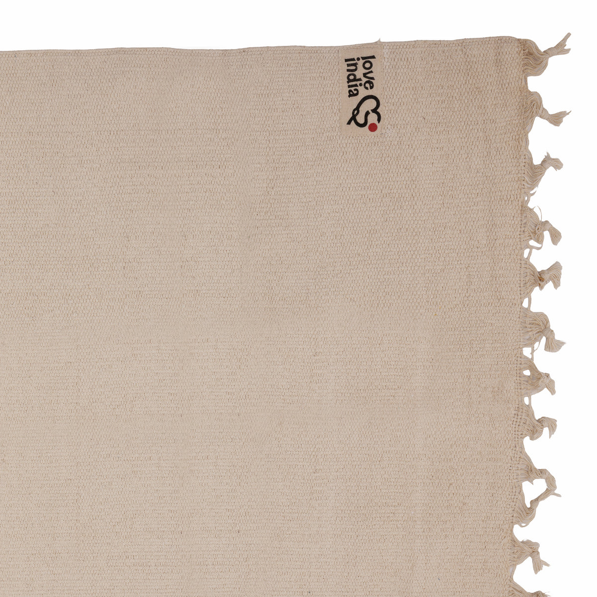 Covor de yoga  - 100% bumbac - Natural