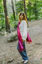 Scarf - 100% Satin Silk - Reversbale - 70x180cm -