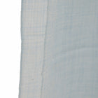 Eșarfă - lână fină/mătase - 70x200cm - bleu deschis