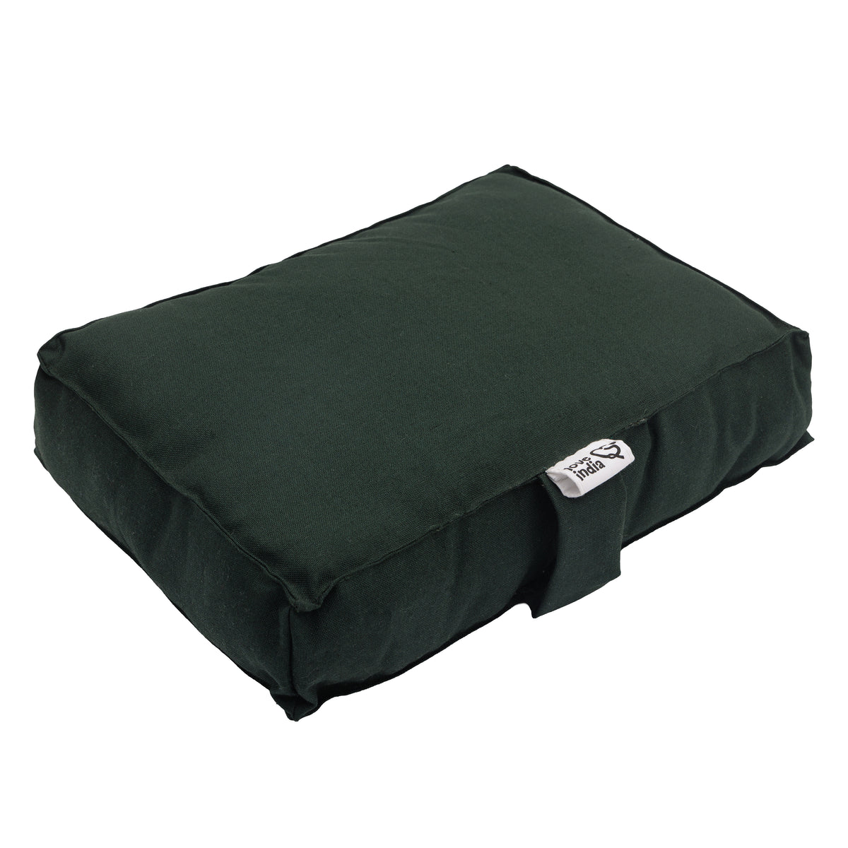 Meditation cushion - 100% cotton - Green