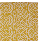 Covor - 100% bumbac - țesut manual - imprimeu ikat galben