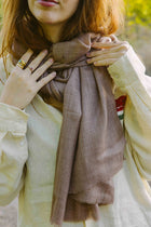 Scarf- Wool/Silk - 70x200cm -