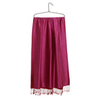 Scarf - 100% Satin Silk - Reversbale - 70x180cm -