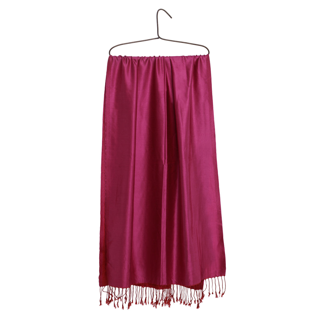 Scarf - 100% Satin Silk - Reversbale - 70x180cm -