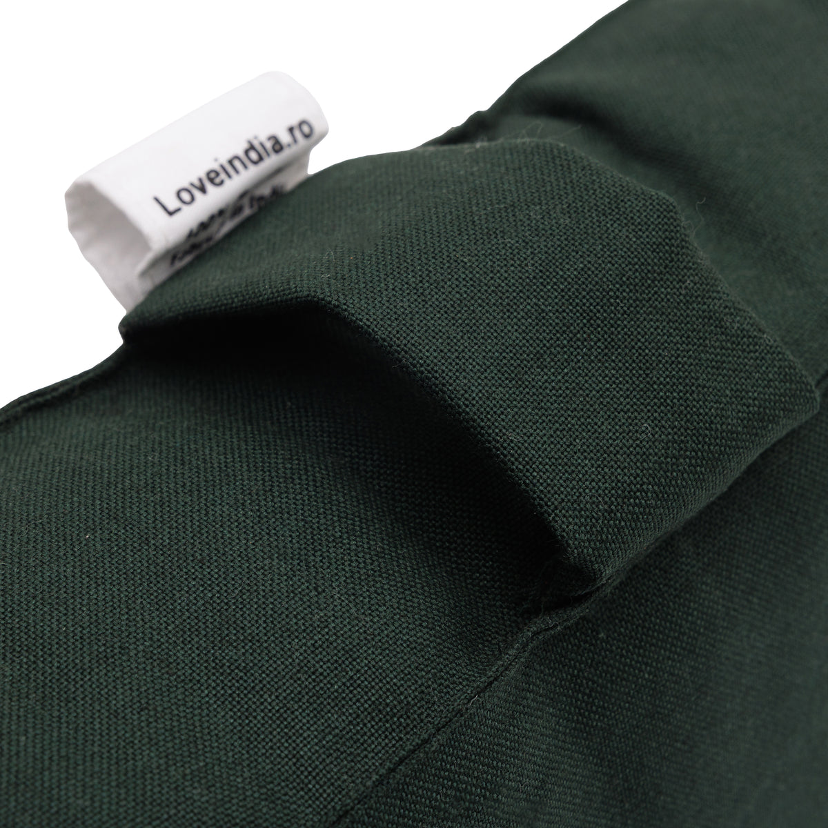 Meditation cushion - 100% cotton - Green