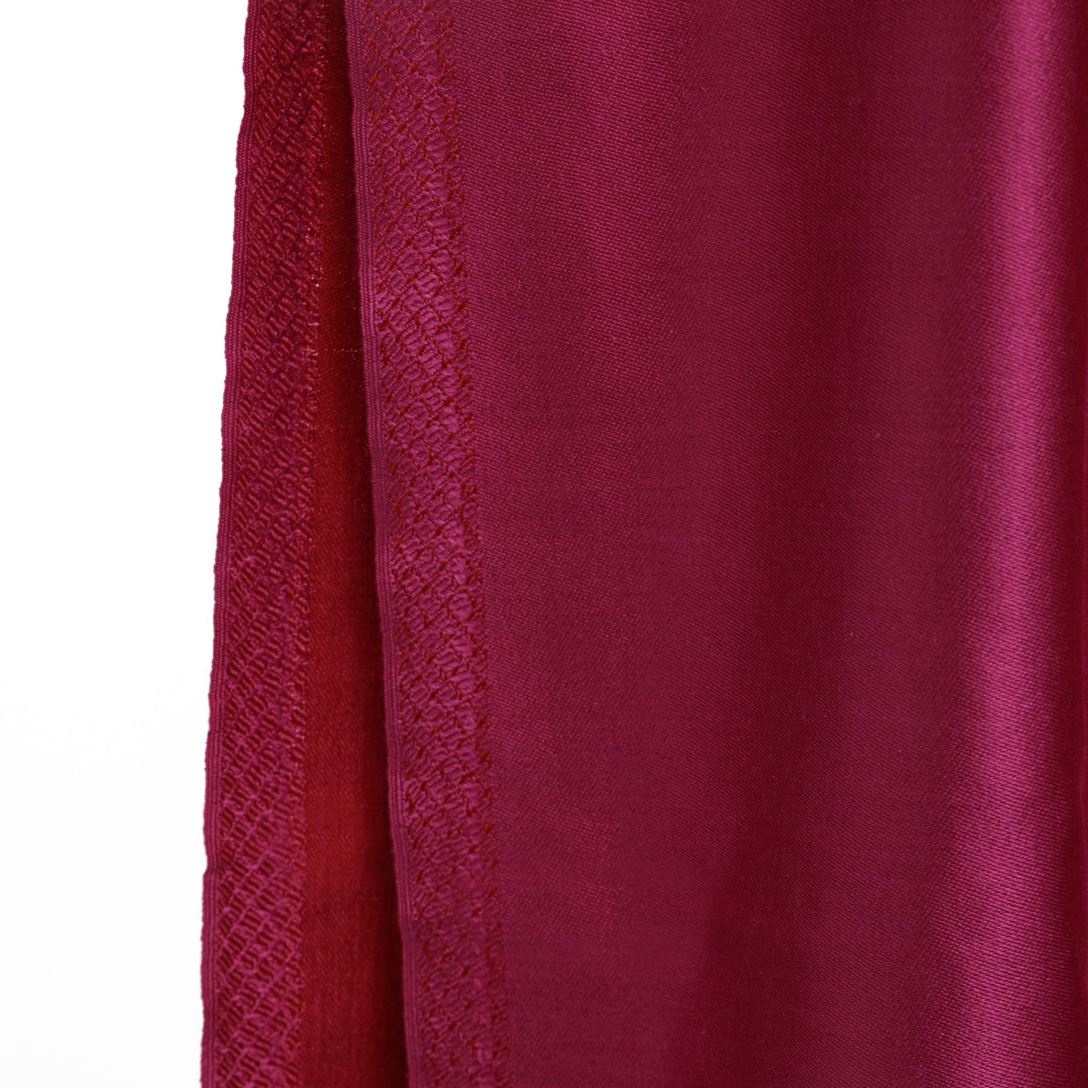 Scarf - 100% Satin Silk - Reversbale - 70x180cm -