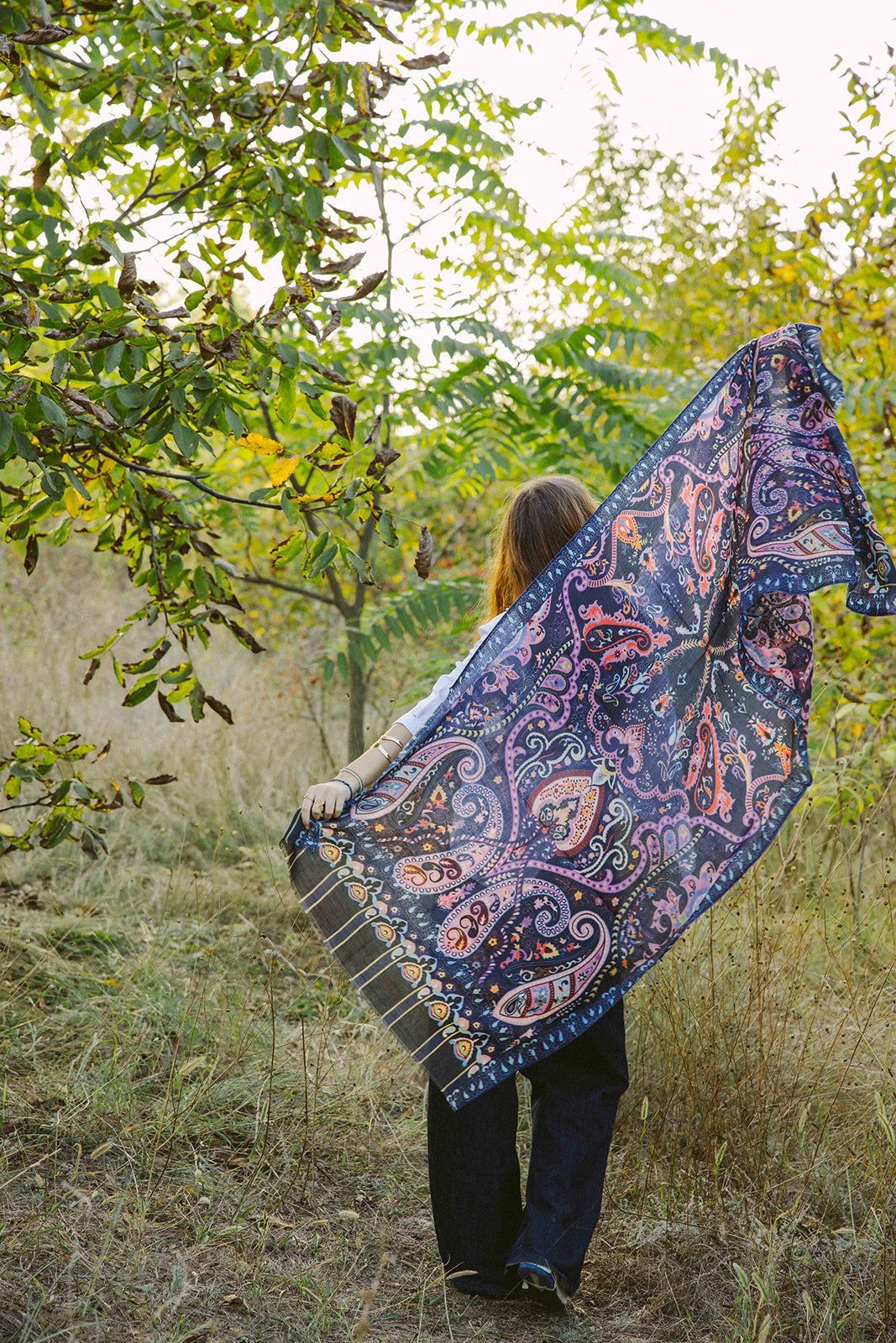 Scarf -100% Wool - 70x180cm -