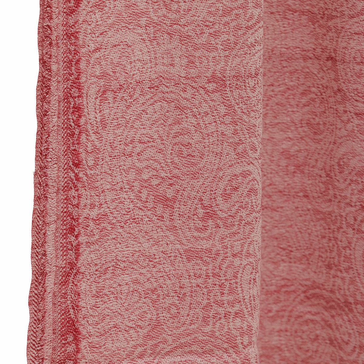 Scarf - Fine Wool/Silk - Jacuard - 70x200cm -
