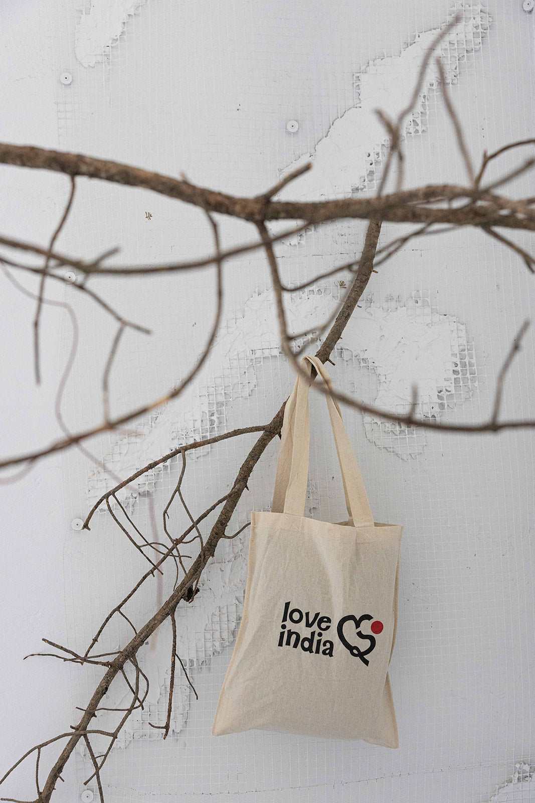 Tote bag - 100% cotton - Love india branded
