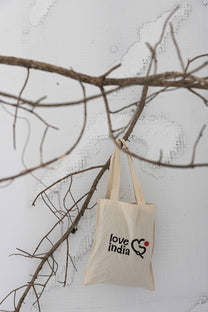Tote bag - 100% cotton - Love india branded