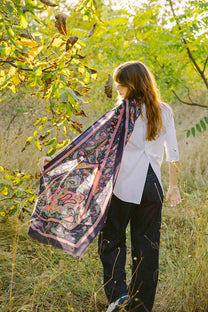 Scarf -100% Wool - 70x180cm -