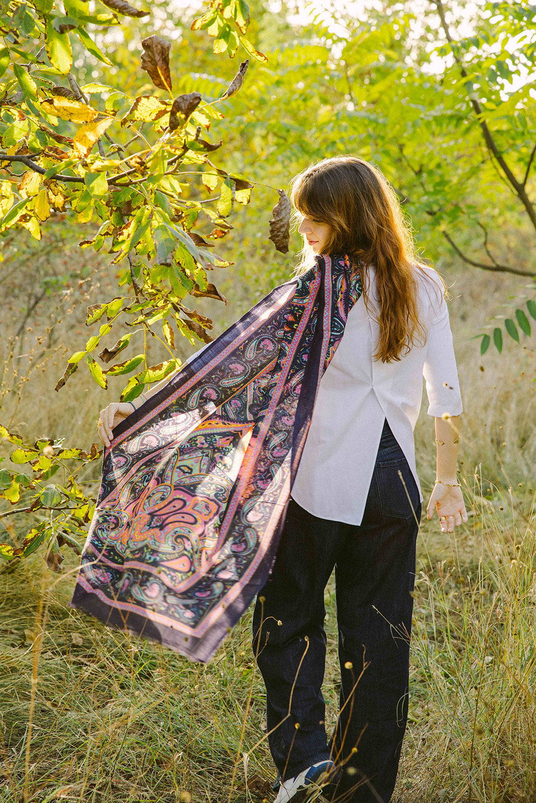 Scarf -100% Wool - 70x180cm -