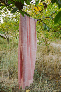 Scarf - Fine Wool/Silk - Jacuard - 70x200cm -