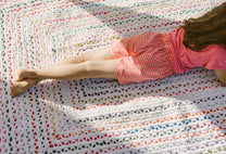Covor - 100% Bumbac - Împletit manual - Multicolor Curcubeu Chindi (2)