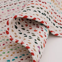 Covor - 100% Bumbac - Împletit manual - Multicolor Curcubeu Chindi (7)