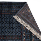 Covor Lână Merinos Înnoat Manual – Hachli Ensi Indigo (7)