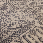Covor Lână Merinos Înnoat Manual – Vintage Patinat Alabastru-Gri (5)